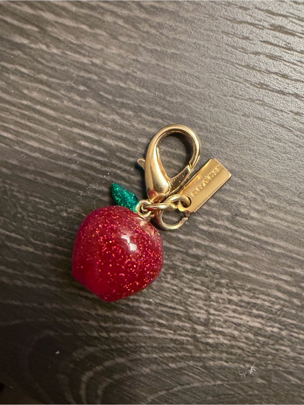 Apple coach charm